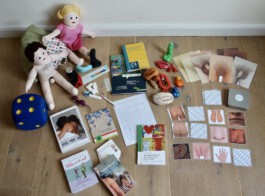 Sexualpaedagogik Material, Puppen, Bücher Flyer